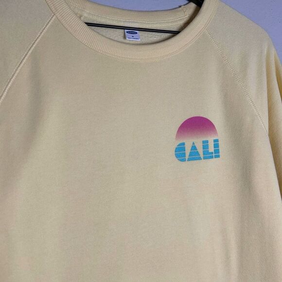 Old Navy Cali Sunrise Graphic Print Sweatshirt Size M - Picture 7 of 10